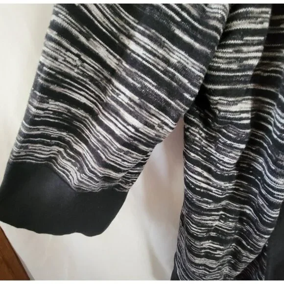 East 5th Cardigan Open B/W casual retro Cotton Large Women's officecore casual - Picture 2 of 9